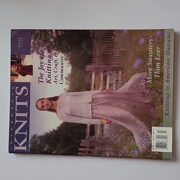 Interweave Knits Magazine Winter January 2002 More Sweaters Than Ever - Picture 12 of 12